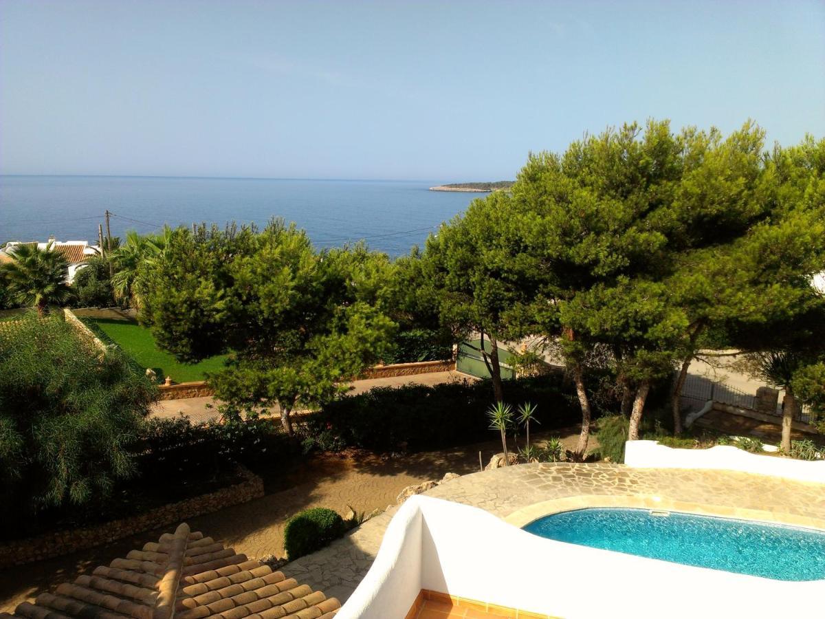 Gigantische Villa Mit Meerblick, Panoramablick & Pool-Oase Cala Pi  Luaran gambar