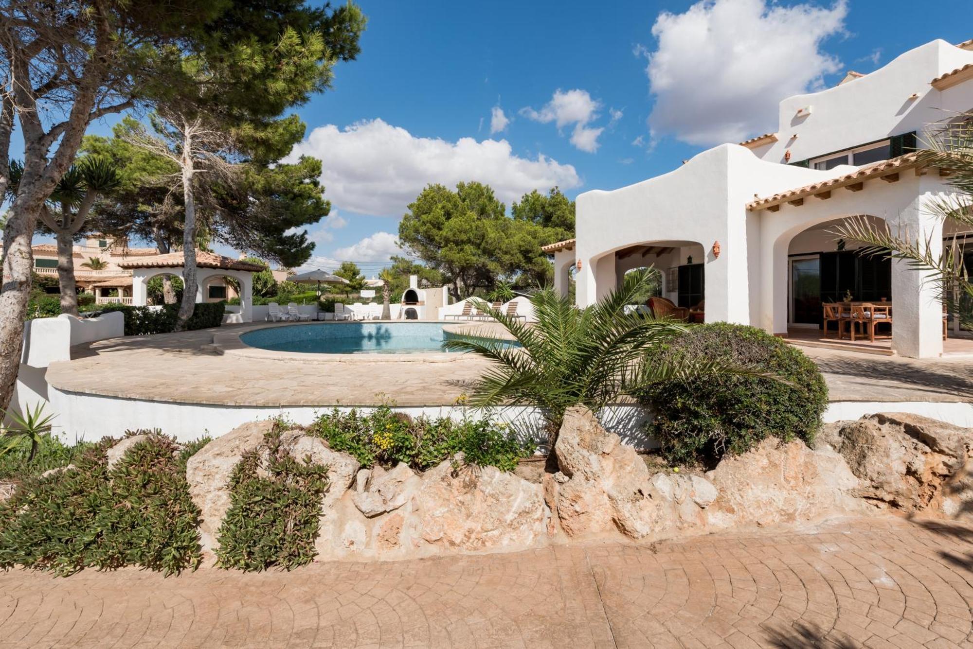 Gigantische Villa Mit Meerblick, Panoramablick & Pool-Oase Cala Pi  Luaran gambar
